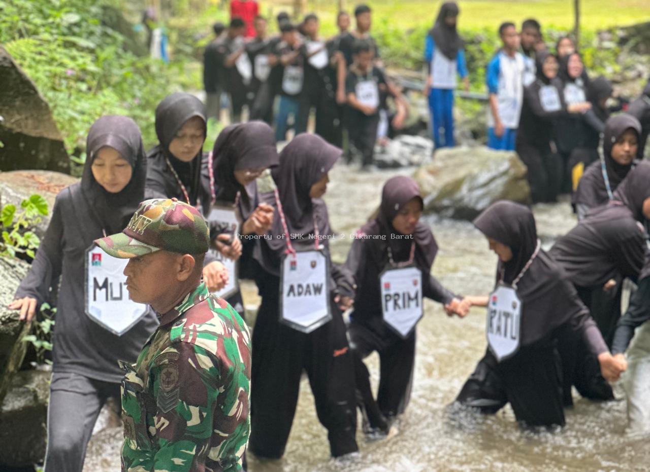 LDKS SMKN 2 Cikarang Barat 2025: 60 Siswa Ikuti Pembinaan Kepemimpinan di Tirta Alam Subang