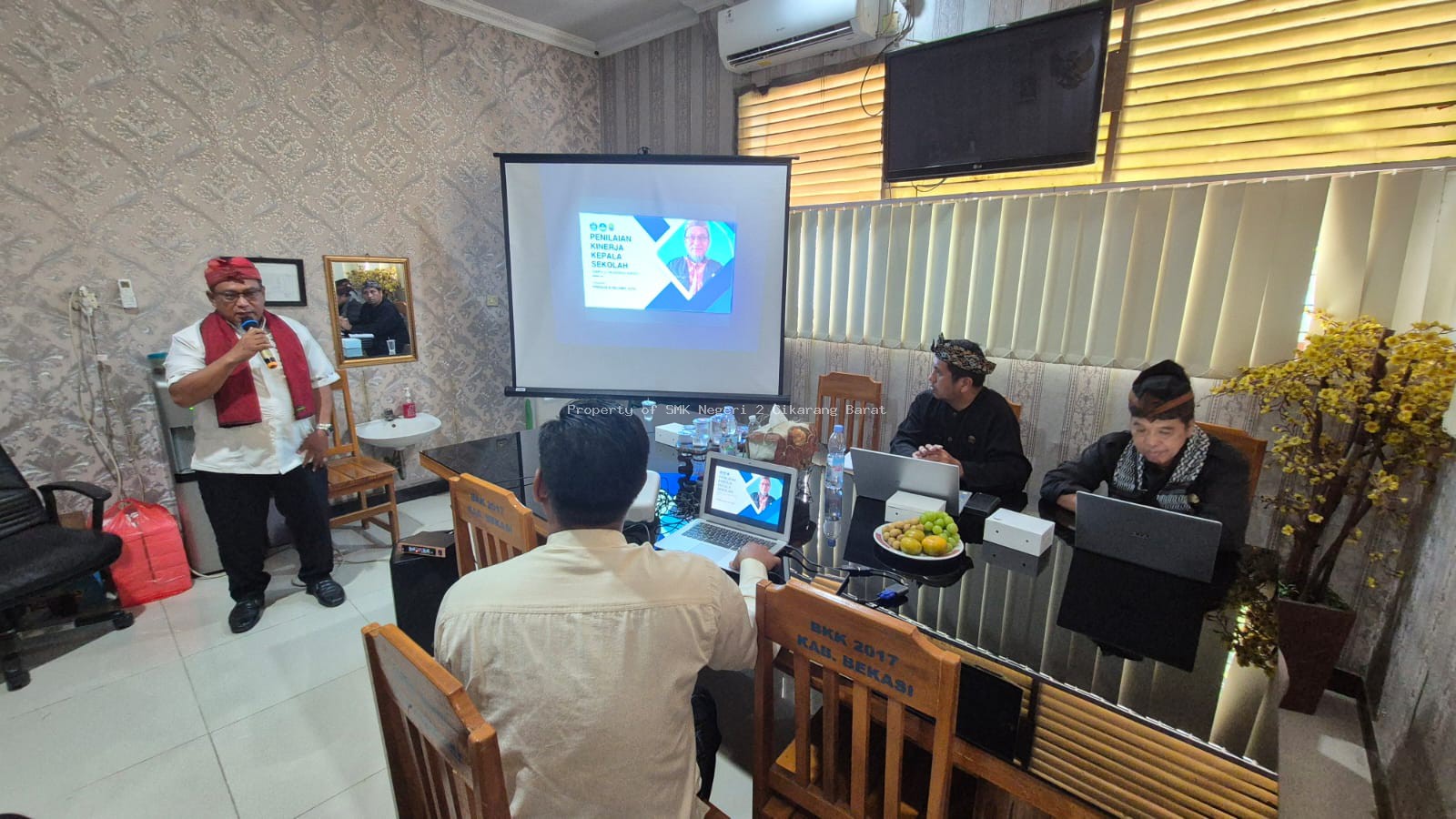 SMKN 2 Cikarang Barat Gelar Refleksi Manajerial Kepala Sekolah Berbasis Rapor Pendidikan